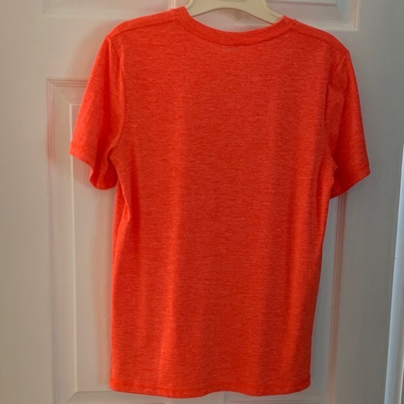 T-Shirt Short Sleeve Boys Adidas Orange Size Large 14-16 - Picture 2 of 6